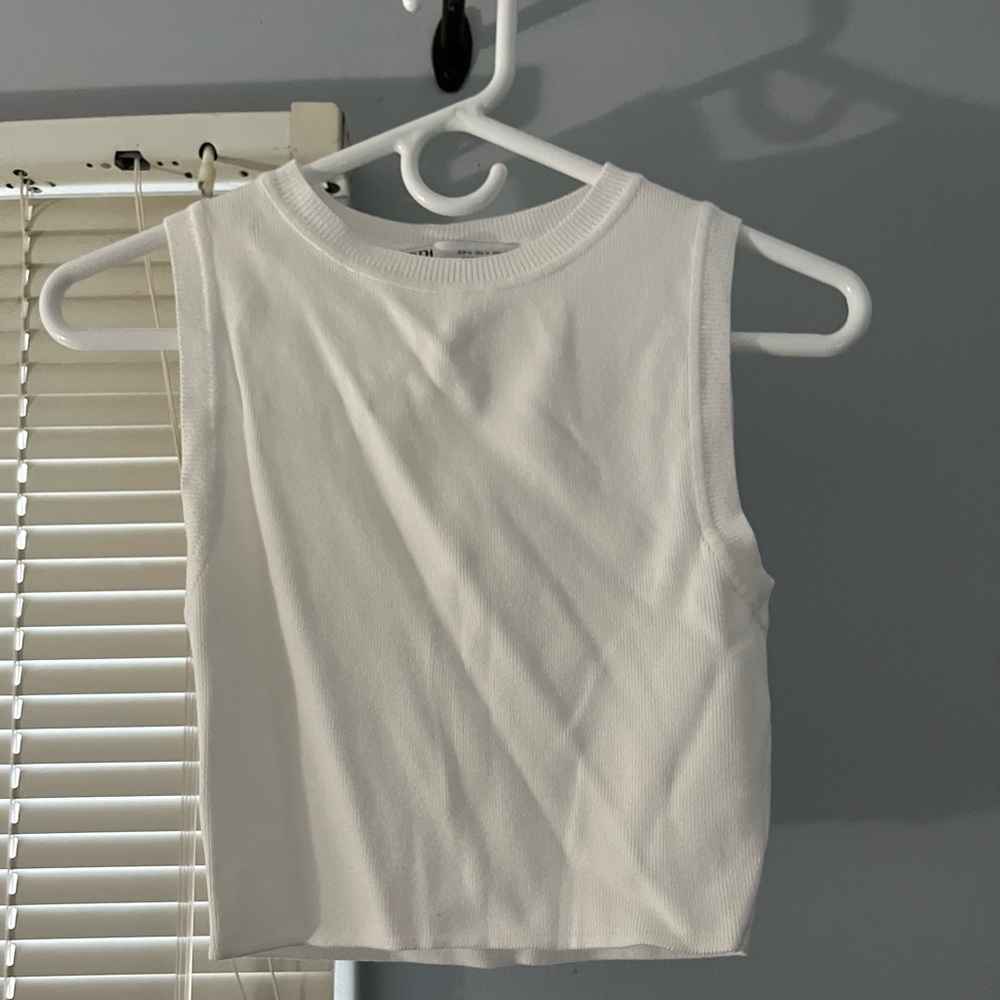 ZARA t white top